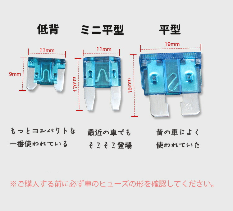 Seasonal Wrap入荷 ヒューズセット 2A 3A 5A 7.5A 10A 15A 25A 35A 各5個 20A 30A 各10個 合計60個  平型 短絡や過負荷から保護 溶断して回路を保護 LST-FUSE60S m2am.org