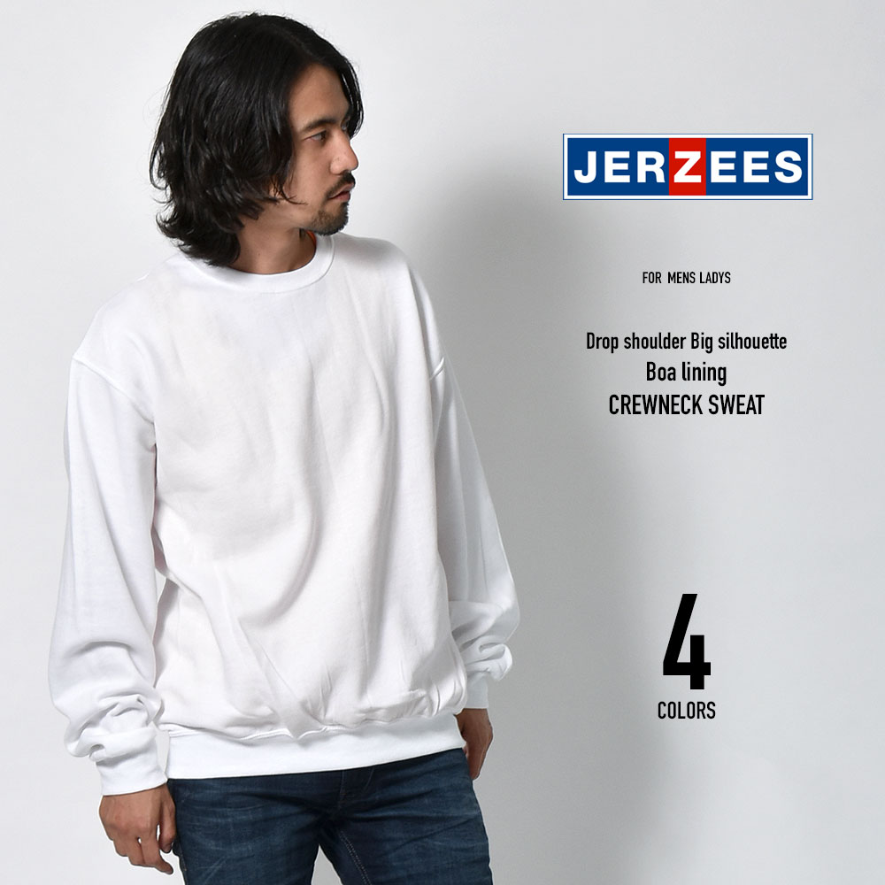 楽天市場】JERZEES ジャージーズ 裏起毛 トレーナー スウェット クルー