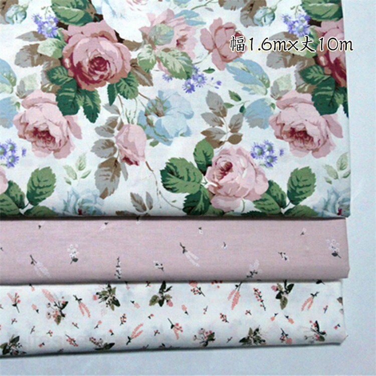 生地 幅160cm 10m売り 手芸 布 綿 手作り 高級感 花柄 小花 綿麻 コットン ファブリック 布地 繊細 バッグ ワンピース ベージュ｜Lifesketch店