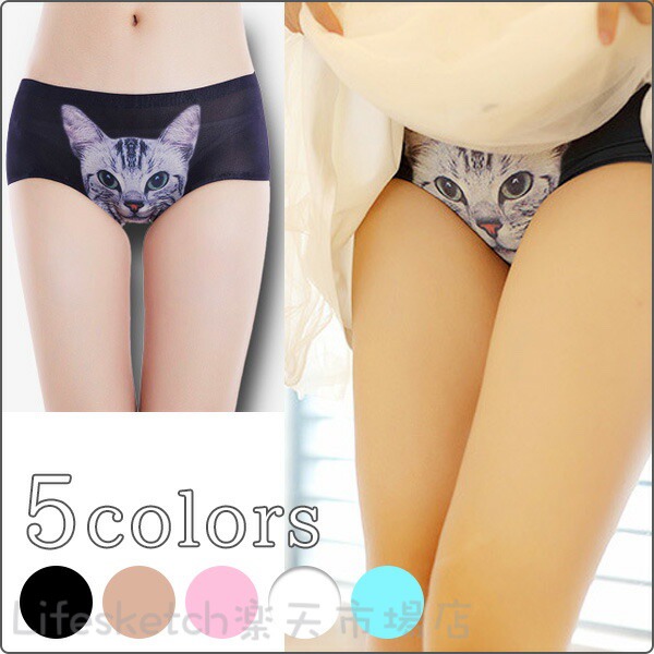 楽天市場】猫プリントショーツ Lickstarter Give It To Me リック