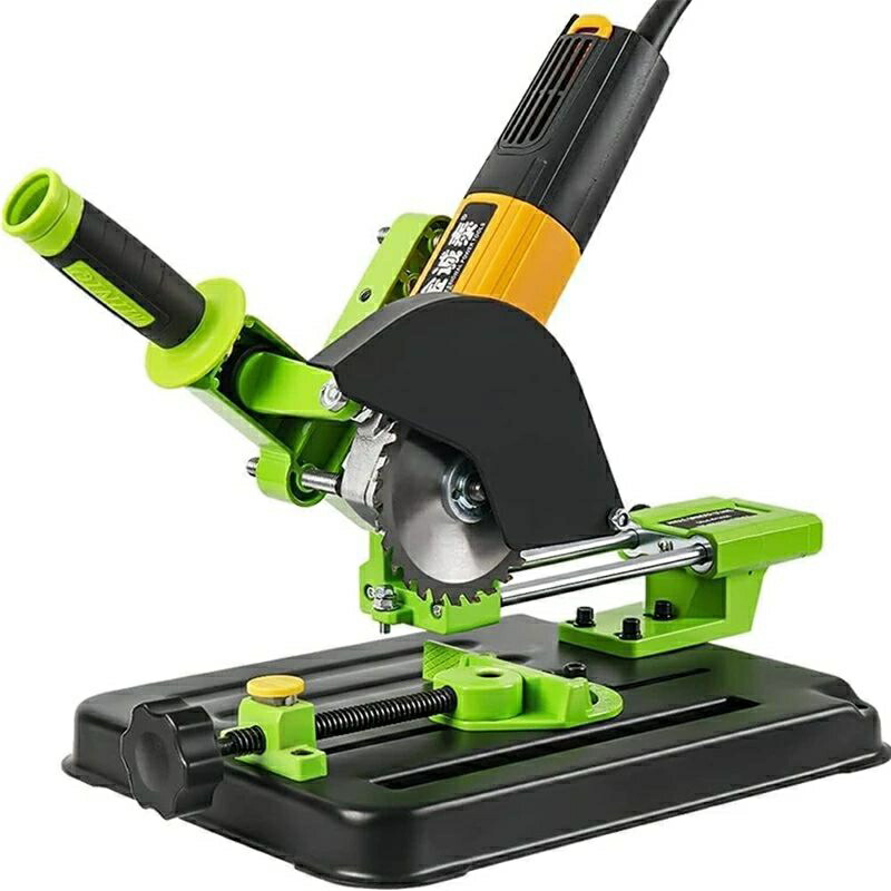 【全品2点で5%OFF】ディスクグラインダースタンド スライド 45°まで調整可能 100mm 115mm 125mm ディスクグラインダーに適用 家庭用DIY 金属加工 鋳鉄ベース 簡易切断 鉄筋 アルミ 固定ブラケット 8,120円