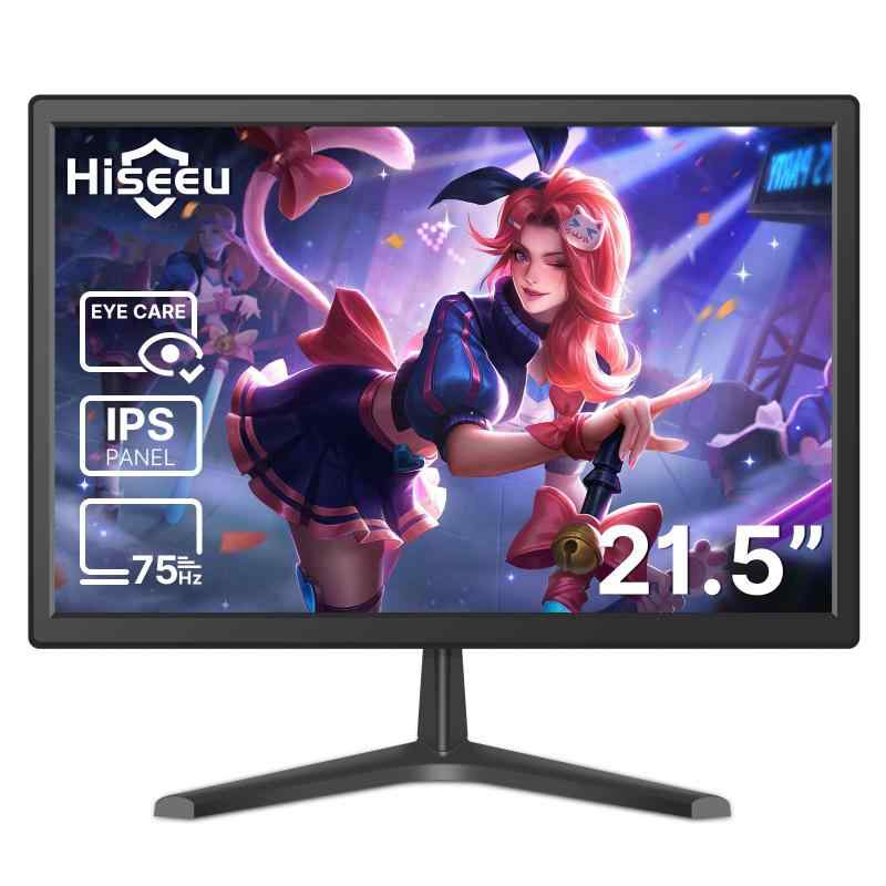 Hiseeu 1080P IPS 21.5in 監督すること用管する 金棒引き付き添い人 防犯管する