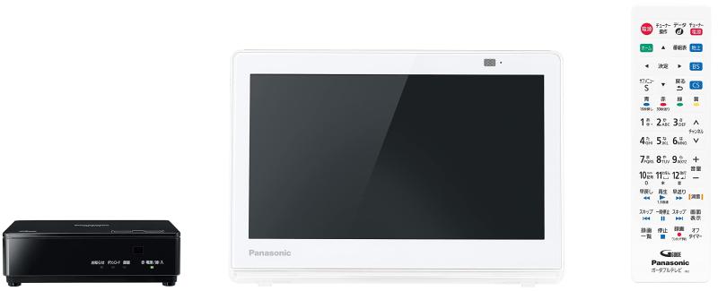パナソニック 10V型 480p 携帯型 液晶テレビ受像機 2021年真似形 プライベート・ビエラ 雨合羽印字機 白いこと UN-10E11-W
