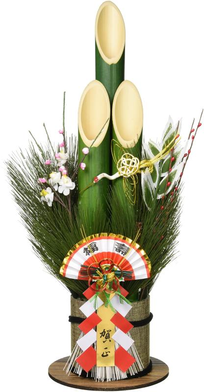 楽天市場】【お正月用品】ミニ門松（60cm）【領収書発行】 : フタバ装飾