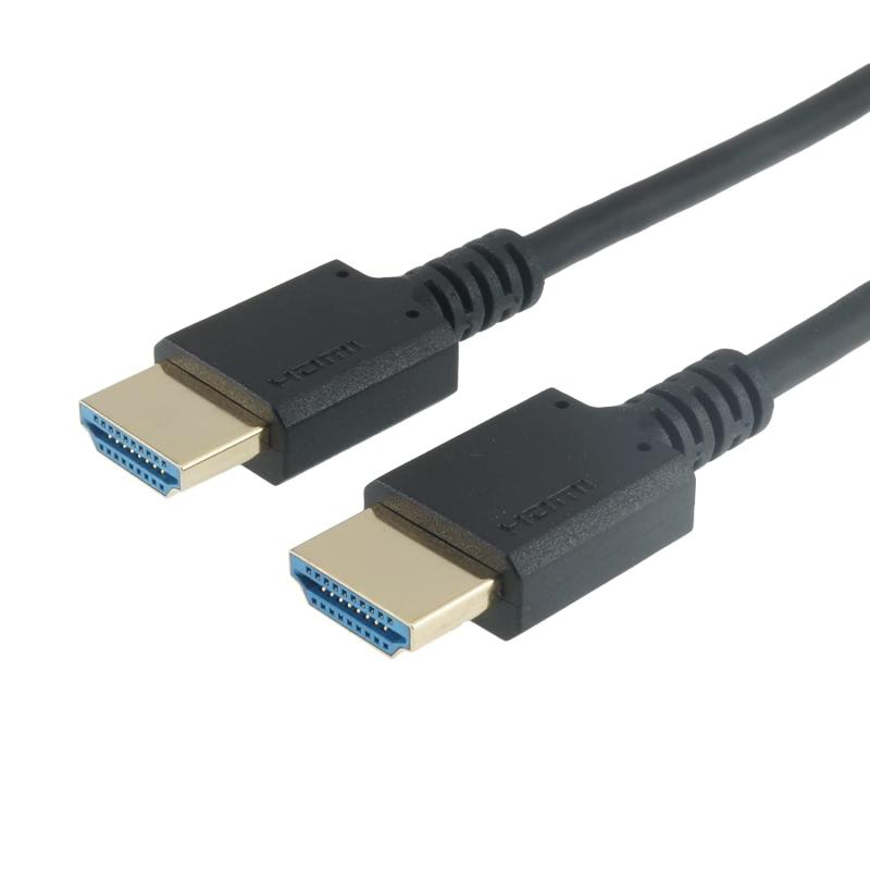 ホーリック HDMI有線テレビ 【48Gbps 8K/60p HDR 3D】 黒いこと