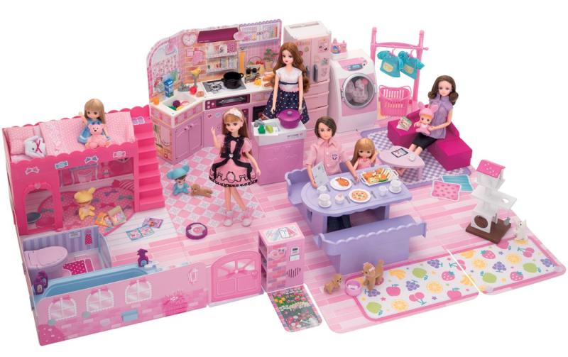 リカちゃん チャイムでピンポーン ひろびろゆったりさん|ライフスマイルアップ 店
