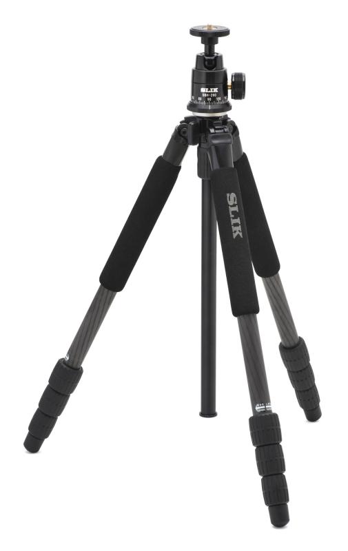 SLIK 三脚 カーボンスプリント FA 4段 小型 カーボン