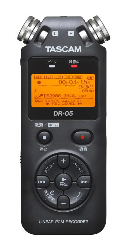 TASCAM タスカム リニアPCMレコーダー DR-05 VER3