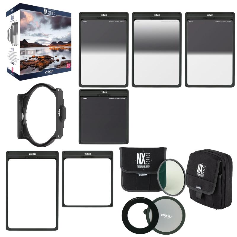 コッキン Cokin 角型水漉し一揃いの道具 NXランドスケープキット L大きさ 保持者/C-PL/ND1024/S-GND8/アダプタ輪っか72・77・82粍