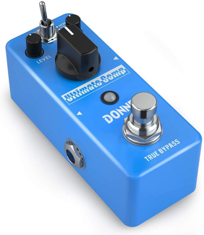 Donner コンプレッサー エフェクター ギター 過大な入力信号を圧縮 原音保持 ペダル (ブルー) 4,368円