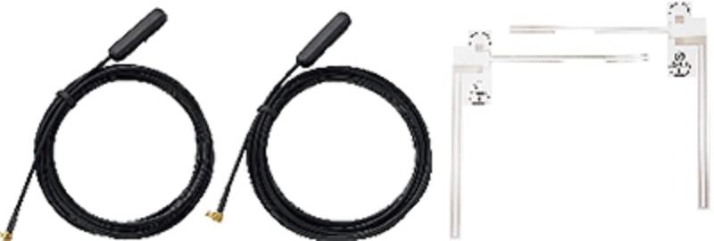 ケンウッド ポータブルナビゲーション専用テレビフィルムアンテナ ?CX-P150F 黒いこと KENWOOD 家電-その他