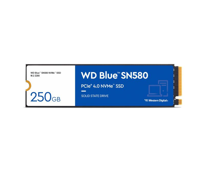 Western Digital WD Blue SN580 NVMe SSD。