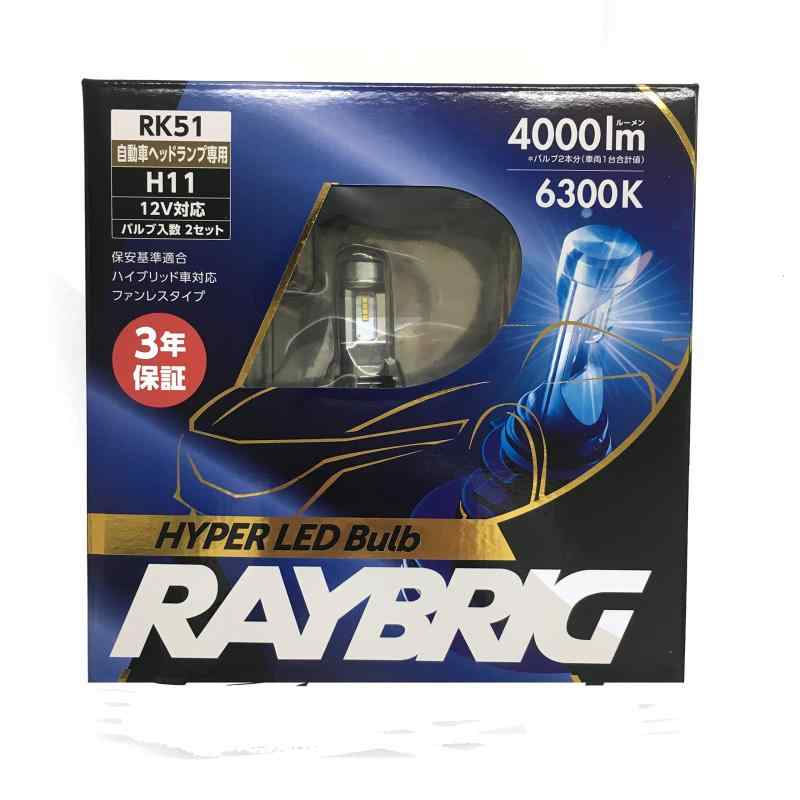 RAYBRIG(レイブリック)LEDヘッドライトランプ H11 6300K RK51 20,827円