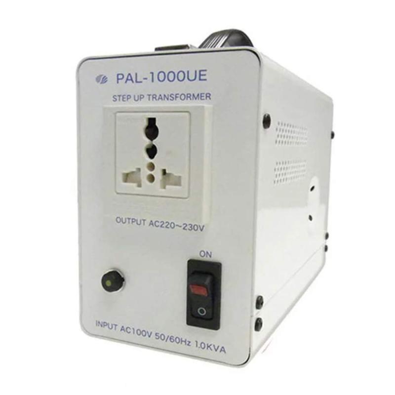 スワロー電機 膨れ上がるトランス状態 100V→220・230V 1000W PAL-1000UE