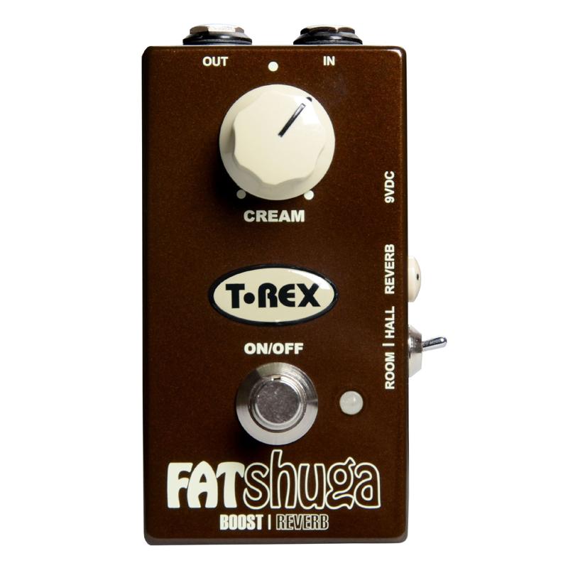 T-REX エフェクター ギター用 ブースト / リバーブ FAT SHUGA