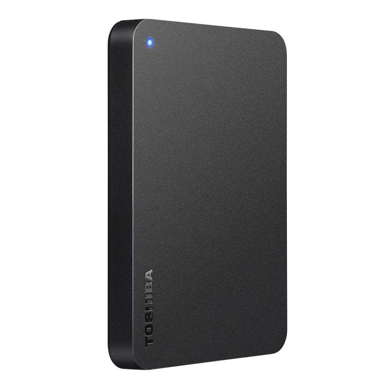 東芝 Canvio 1TB USB3.2(Gen1)対応 ポータブルHDD PC/TV対応 バッファローサポート 国内メーカー 故障予測 外付け Mac ブラック HD-TPA1U3-B/N