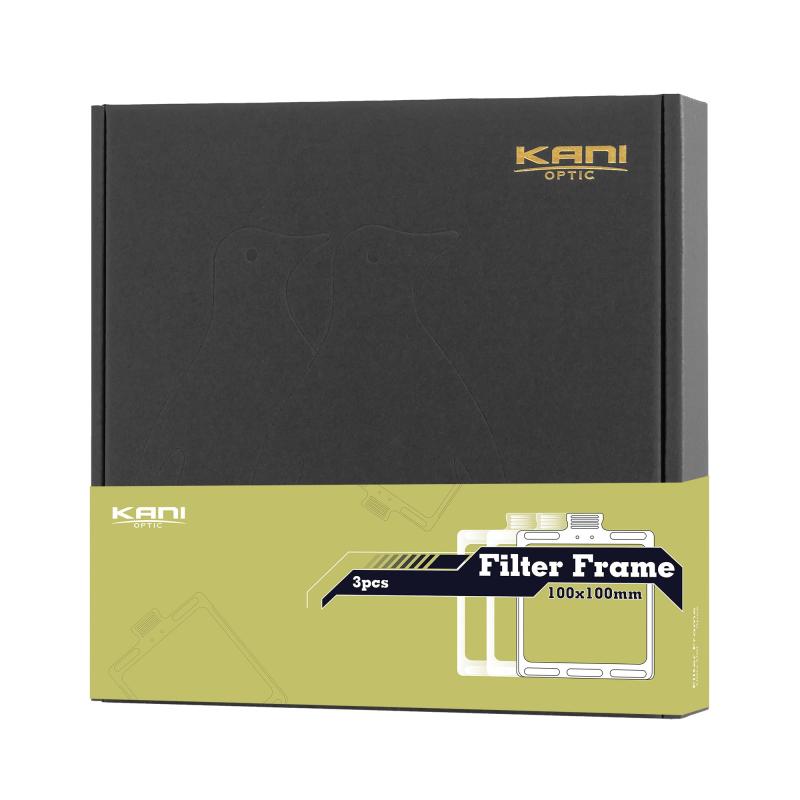 KANI 100粍幅 Filter Frame 軽銀製一こま 100粍幅保持者「HT100 IV」専用 角型水漉し佩び物 軽銀製