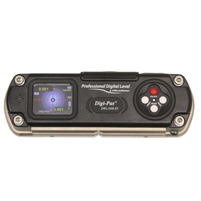 Digi-Pas 2軸 高精度デジタル水準器 水平器 角度計 傾斜計 DWL3500XY Bluetooth 0.001度