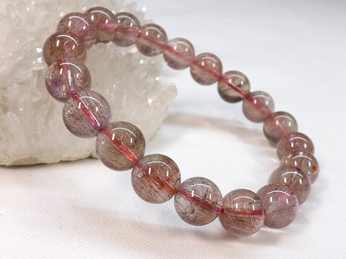 数量性状エレスチャルクォーツ ブレスレットaaaa 9 5mm宝珠ブレス Sp 0298 Milligansfeeds Co Nz