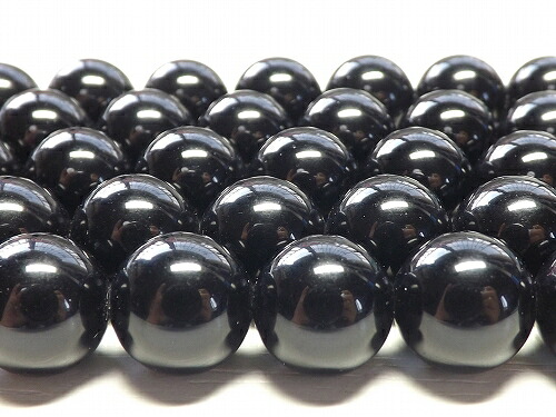 テクタイト　ラウンド10mm　　１連売り