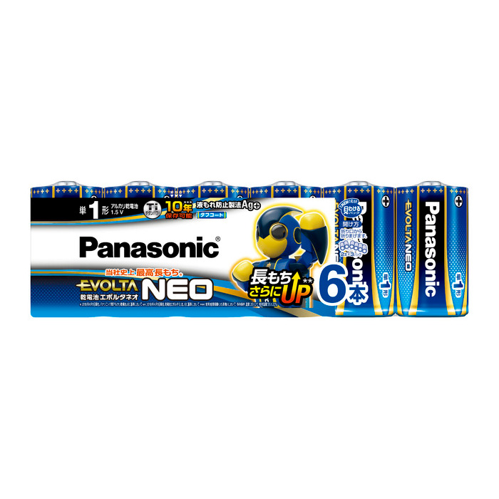 激安ブランド Panasonic 乾電池 エボルタネオ 単3形 12本パック LR6NJ