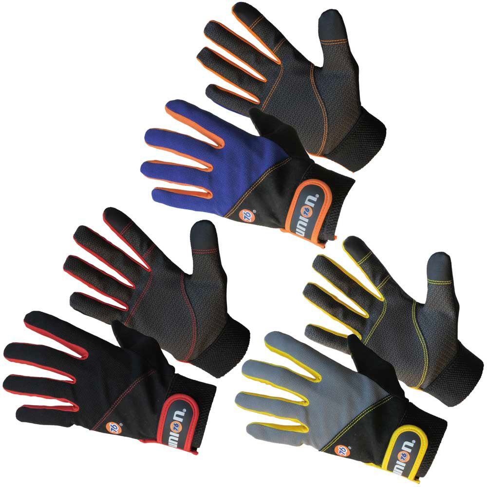 楽天市場】76 union 防寒 天然ゴム 背抜き 手袋（マジック付き） 76