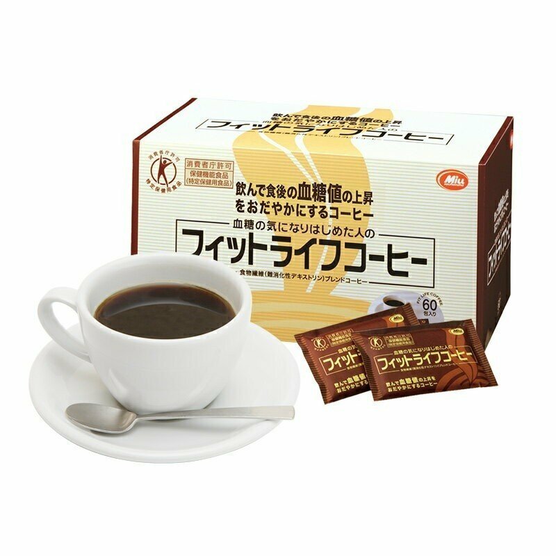 市場 フィットライフコーヒー 特定保健用食品 30包入り 難消化性デキストリン：ライフスタイル