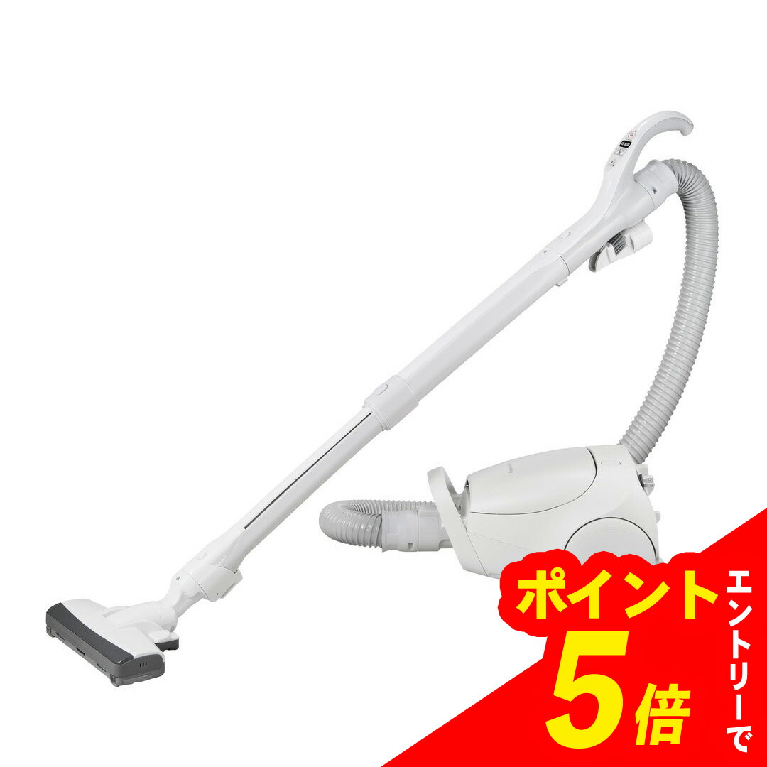 Panasonic 紙パック式掃除機 MC-PJ24G-C アイボリー 紙パック式掃除機 アイボリー MC-PJ24G-C [紙パック式 /コード式