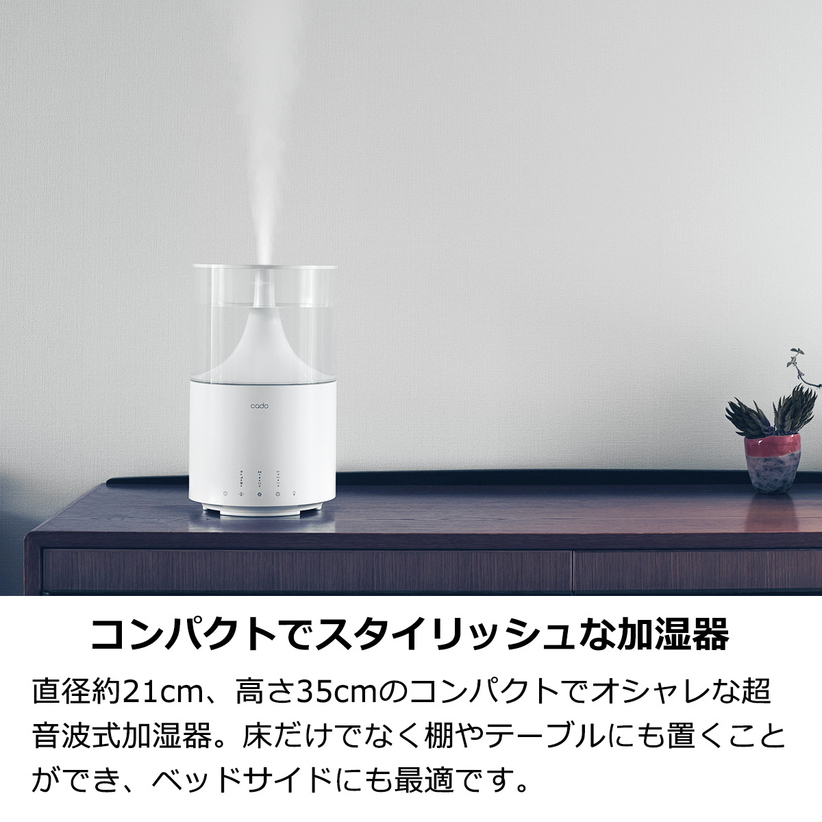 1回使用のみ [cado]カドー 加湿器-