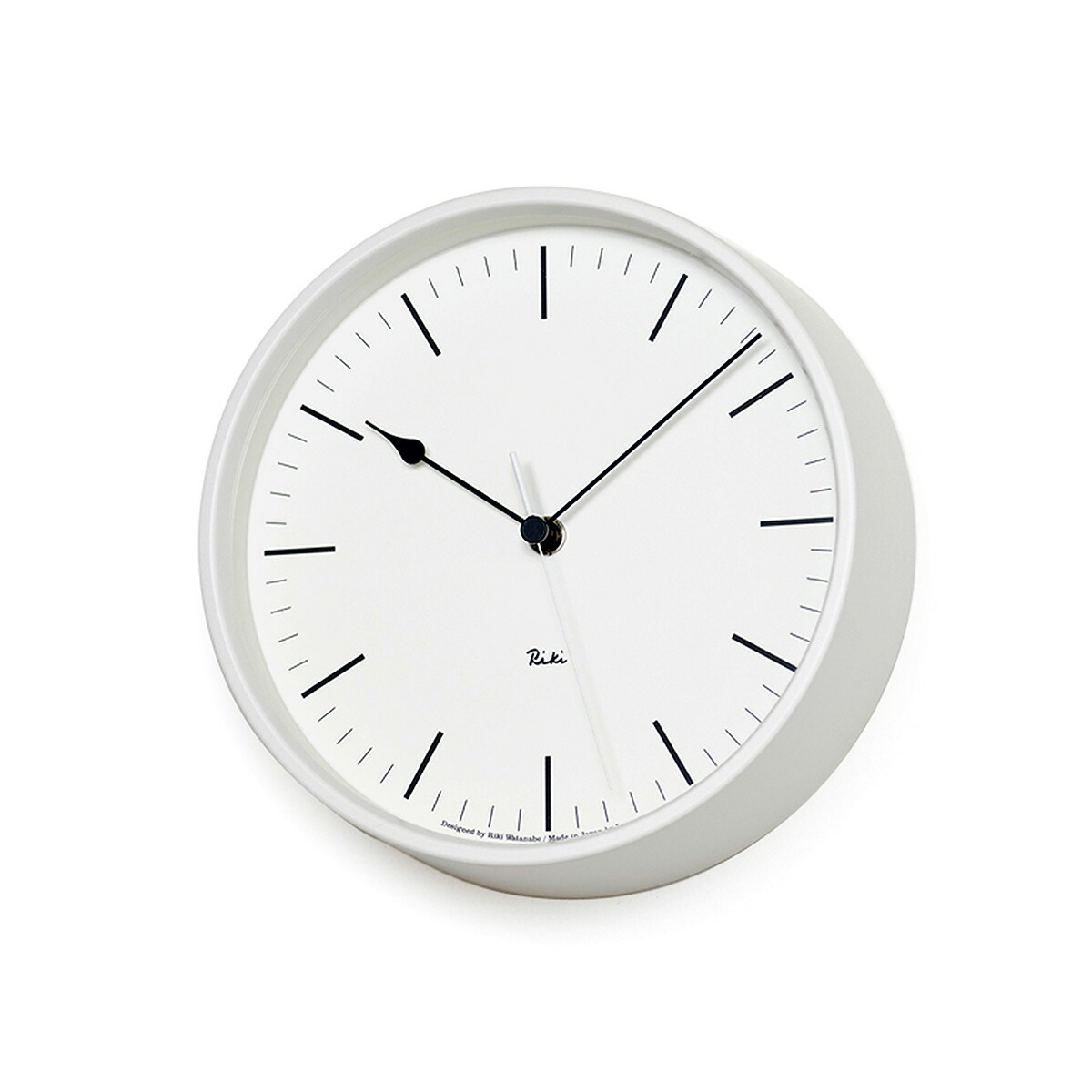 壁掛時辰儀 電波 きりっとした 電波時計 時計 デコレーション 北欧 掛け時計 Riki Steel Clock Wr08 24 リキ スチール時計 静止声遣い 音がしない 内装 ウォールクロック デザイナーズ オシャレ 鮮明 簡易 レムノス Pup01 来着先行文芸評論で引換証 あした心安い