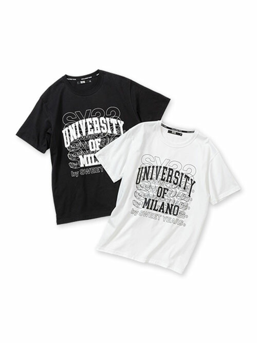 SY32 by SWEET YEARS Tシャツ ロゴTシャツ 半袖 メンズ レディース おしゃれ ブランド 13432J