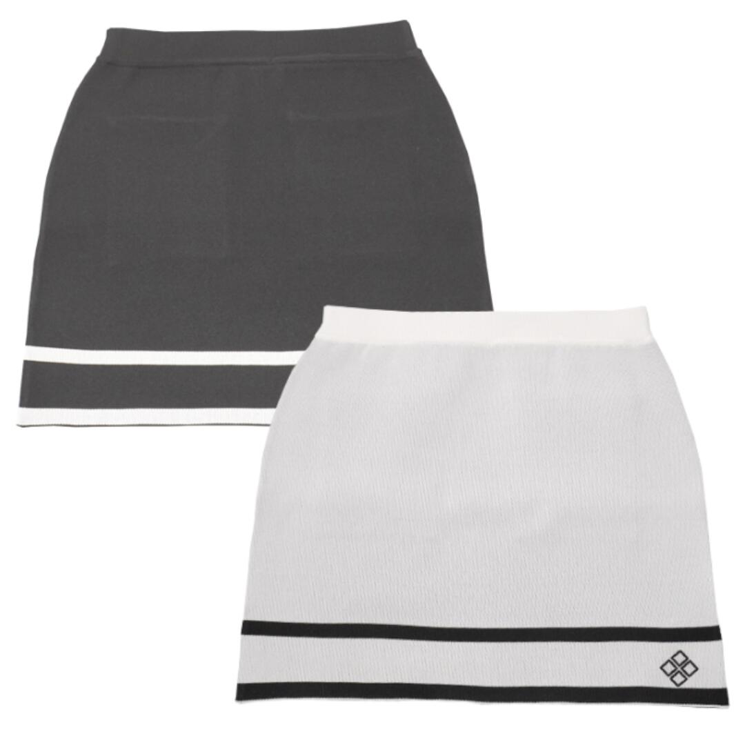 楽天市場】ゴルフウェア ドゥーカス カシミアスカート ネイビー