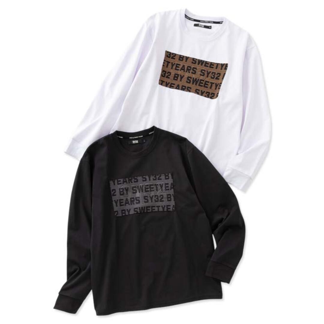 SY32 by sweetyears Tシャツ 長袖 メンズ おしゃれ ブランド かっこいい ジャガード 15070J お取り寄せ