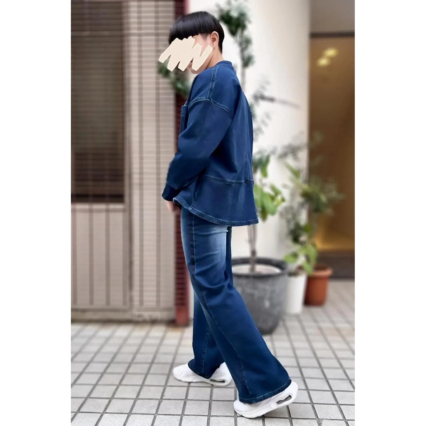 【最大10%OFFクーポン＋最大ポイント10倍】INDIMARK INDKNITジーンズ デニムパンツ レディース おしゃれ ブランド かわいい サイドラインワイド ベーシックブルー WK010【お取り寄せ】｜Lifestyle Select Store TrueS