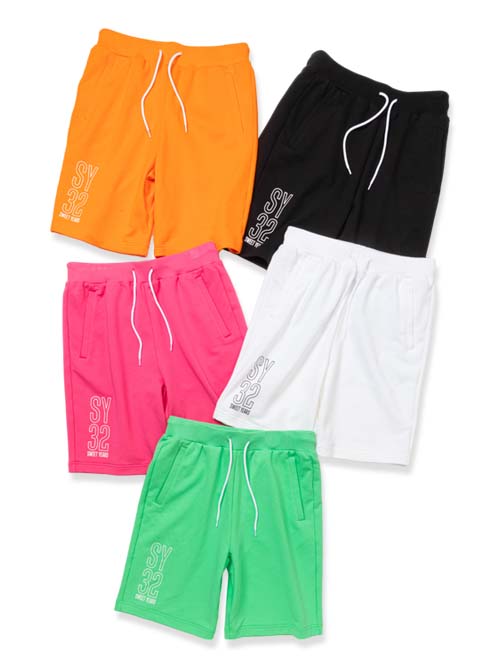 【最大10%OFFクーポン＋最大ポイント10倍】SY32 by SWEET YEARS ロゴ スウェット パンツ ショートパンツ メンズ ブランド おしゃれ かっこいい ゴルフ スポーツ サッカー 14138 お取り寄せ商品｜Lifestyle Select Store TrueS 11,000円
