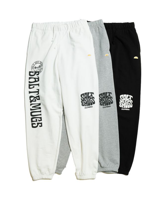 【最大10%OFFクーポン＋最大ポイント10倍】SALT&MUGS スウェットパンツ メンズ レディース おしゃれ ブランド Psyche Logo PANTS SMPT012｜Lifestyle Select Store TrueS
