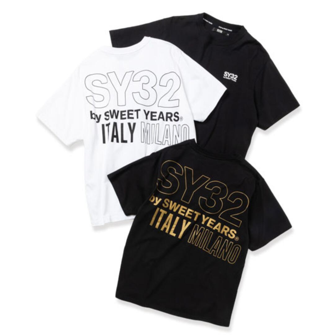 お取り寄せ SY32 by SWEET YEARS Tシャツ 半袖 メンズ おしゃれ ブランド 14154J-W