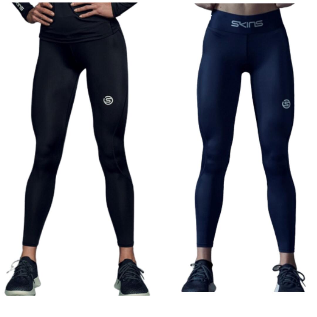 お取り寄せ skins スキンズ ロングパンツ タイツ レディース おしゃれ ブランド コンプレッション ゴルフ スポーツ トレーニング ウェア 18271110 series1