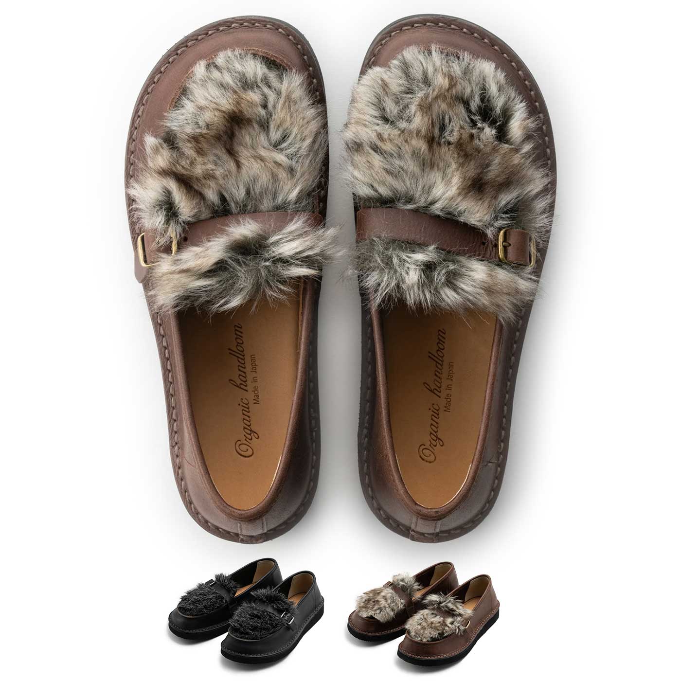 Seed（シード） organic handloom （オーガニックハンドルーム） 靴・シューズ ローファー SEVRES FUR （セーヴルファー） 【ブラウン/ブラウン】 OH018118 レザー エコファー 秋 冬 メンズ・レディース 男性用・女性用 茶 25 {SK} 楽天市場】Seed（シード） organic handloom （オーガニックハンド