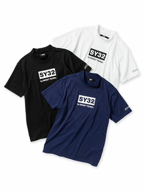 SY32 by SWEET YEARS ロゴ Tシャツ 半袖 メンズ ブランド