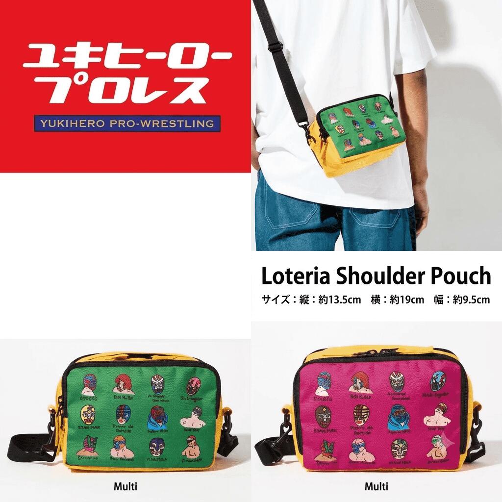 ユキヒーロープロレス YUKIHERO PRO-WRESTLING ショルダーバック ウェストポーチ メンズ レディース おしゃれ ブランド かっこいい かわいい デザイナーズ Loteria Shoulder Pouch【お取り寄せ】｜Lifestyle Select Store TrueS