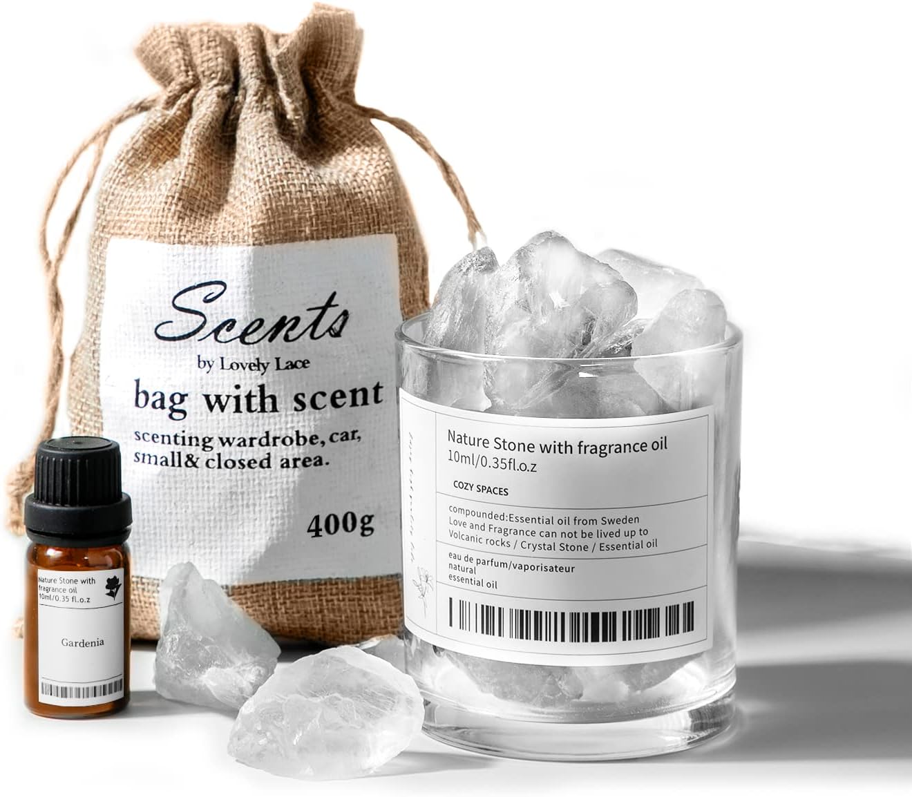 楽天市場】OZYBIR アロマストーンセット 【アロマストーン300g＋