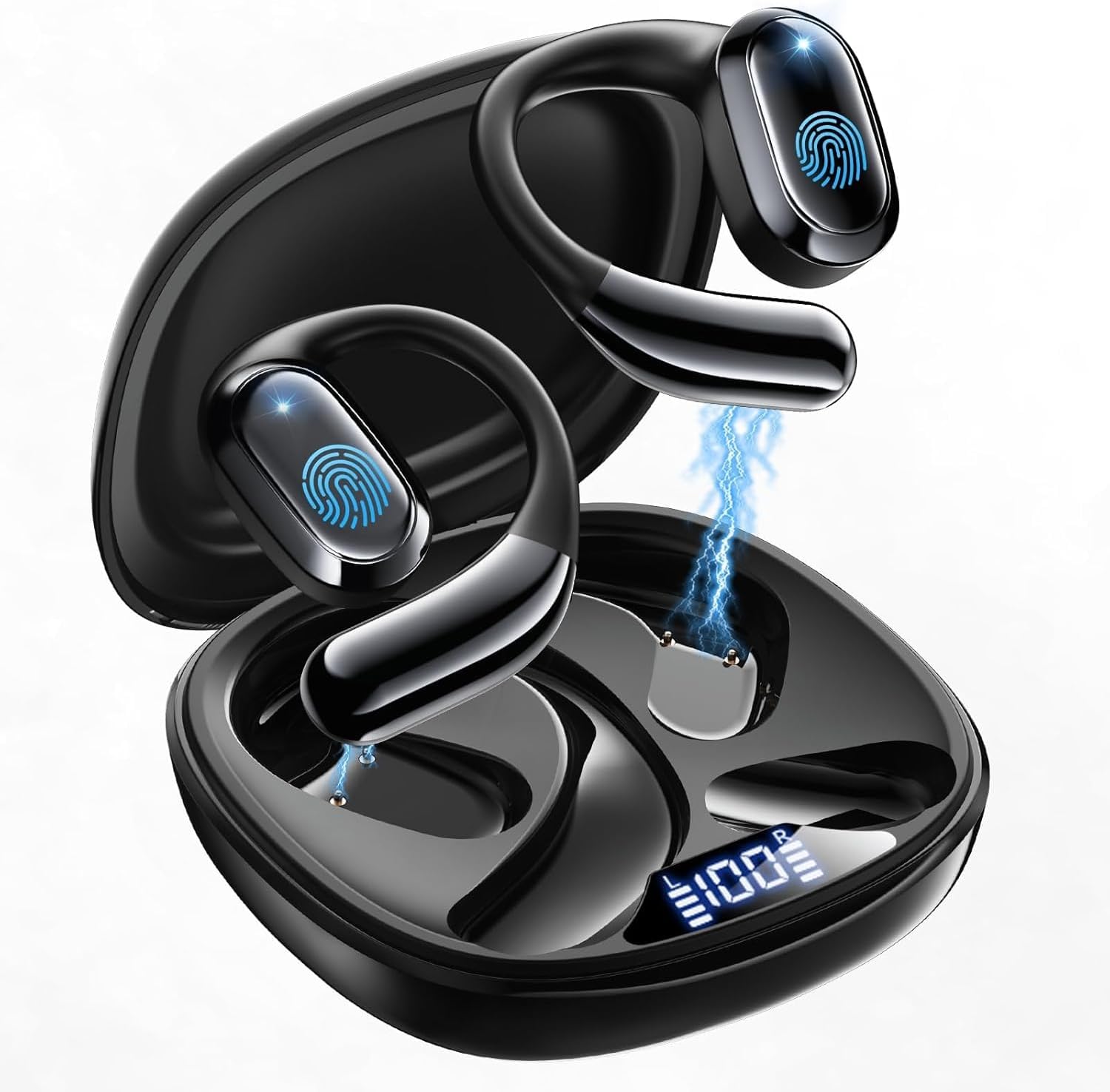 楽天市場】EKSA S30 オープンイヤー型ワイヤレスイヤホン Bluetooth5.3