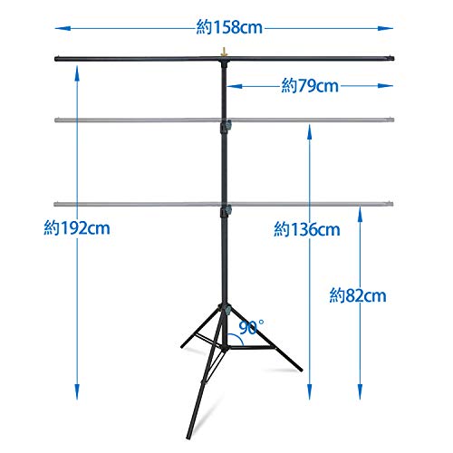 サイズ T字型 背景スタンド クロマキー布 Hemmotop グリーンバック 背景スタンド T字型 150 X 0cm Zoom 撮影用 背景布 スタンド リモート用背景 クロマキースクリーン付き 撮影 スタンド 幅79と Marcsdesign Com