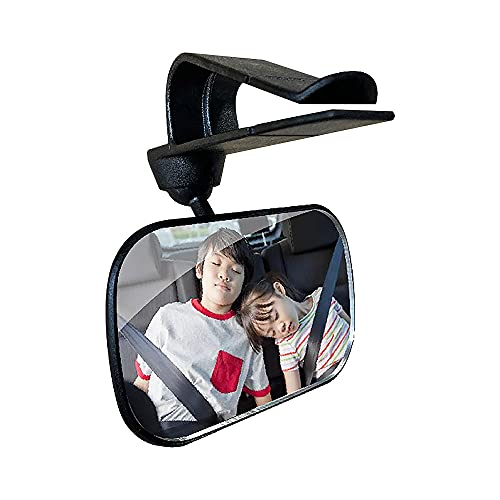 Hmtベビーミラー車用 補助ミラー インサイトミラー 360度回転 後部座席ベビーシート 後ろに向かず子供の様子を確認 広視野 死角解消 曲面鏡 安い購入