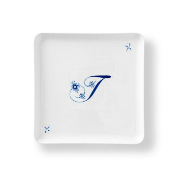 ＼今だけ！エントリーで尖んがり5倍！／ (C)ロイヤルコペンハーゲン  字母 真四角ディッシュ 20糎 T 1073776【貨物輸送無料】