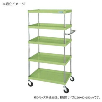 ＼今だけ！エントリーで尖んがり5倍／サカエ CSパール手押し車中量手合い 緑であること CSP-90155NU【貨物輸送無料】