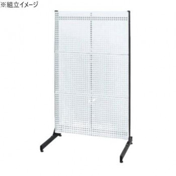 \今だけ!エントリーでポイント5倍!/ サカエ ラックシステム パンチングパネルタイプ 892×550×1530mm パールホワイト PLS-3PDW【送料無料】|LifeUp
