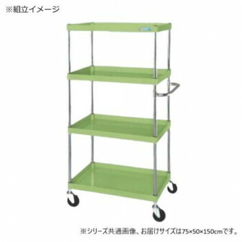 ＼今だけ！エントリーで尖んがり5倍！／ サカエ CSパール手押し車中量印字機 緑であること CSP-75154SE【貨物輸送無料】