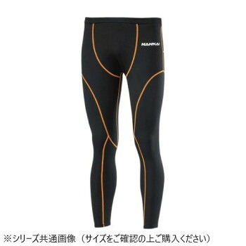 NANKAI テクノライダーHOTBRUSHED BACK ストレッチパンツ SDW-6107 M ブラック/オレンジ【送料無料】